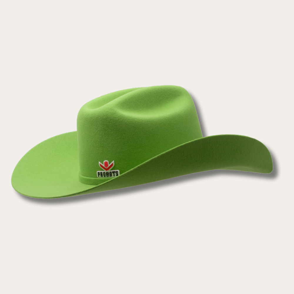 Pro Hats Rodeo Night Lime Green